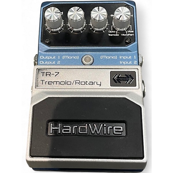 Used Hardwire Tr-7 Tremolo/Rotary Effect Pedal