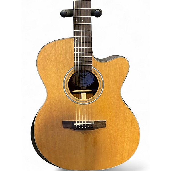 Used Mitchell T413CE Natural Acoustic Electric Guitar