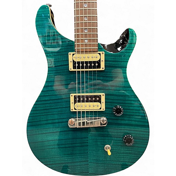 Used 2007 PRS SE Custom 22 Emerald Green Solid Body Electric Guitar