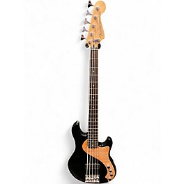 Used Fender Deluxe Dimension Bass V 5-String Black Electric Bass Guitar