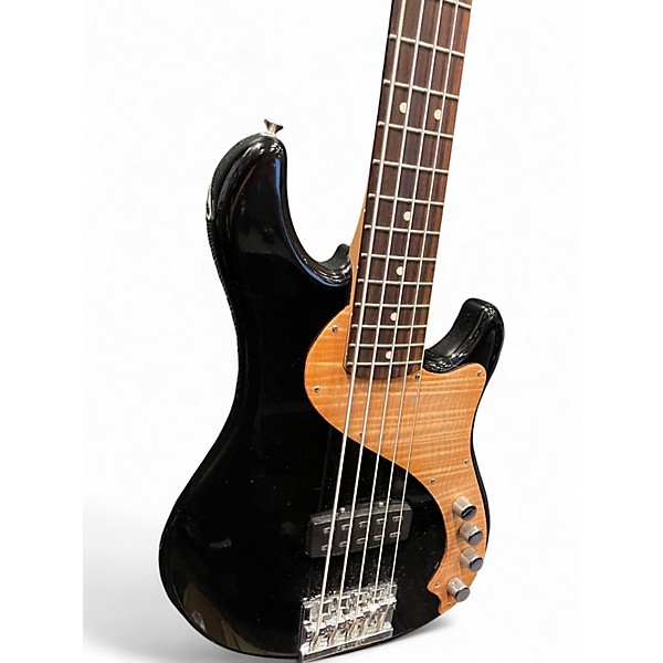 Used Fender Deluxe Dimension Bass V 5-String Black Electric Bass Guitar