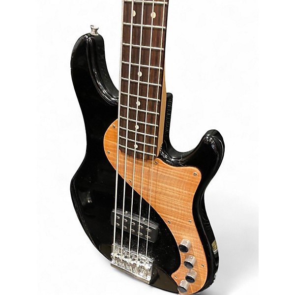 Used Fender Deluxe Dimension Bass V 5-String Black Electric Bass Guitar