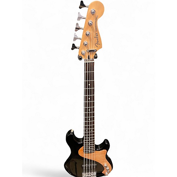 Used Fender Deluxe Dimension Bass V 5-String Black Electric Bass Guitar