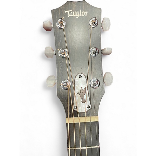 Used 2022 Taylor Custom 224ce-K DLX Natural Acoustic Electric Guitar