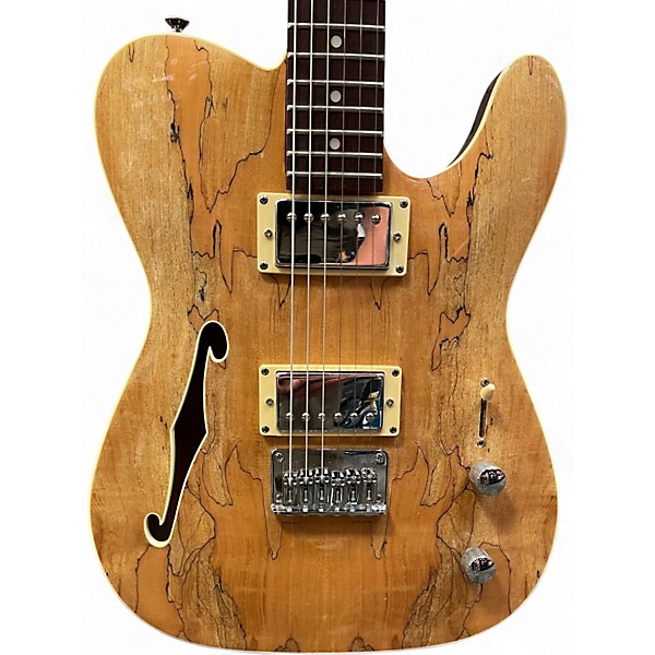 Used Michael Kelly 58 Thinline Spalted Maple Hollow Body Electric Guitar