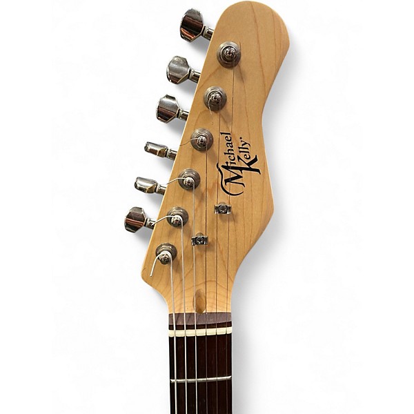 Used Michael Kelly 58 Thinline Spalted Maple Hollow Body Electric Guitar