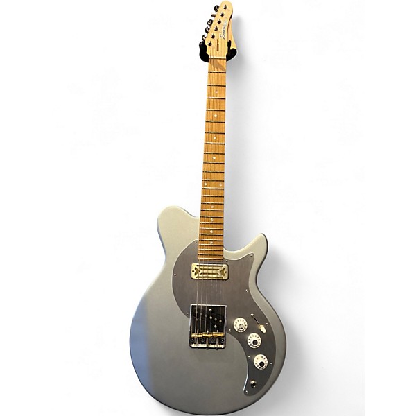 Used Eastman FullerTone SC'52 Metallic Silver Solid Body Electric Guitar