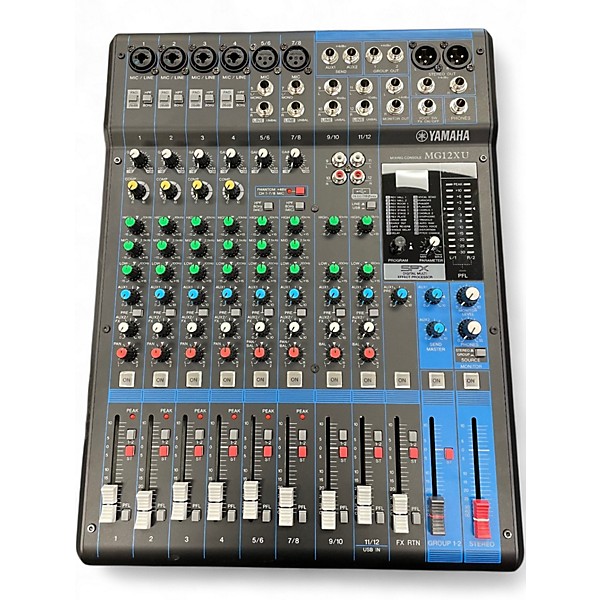 Used Yamaha MG12XU Unpowered Mixer