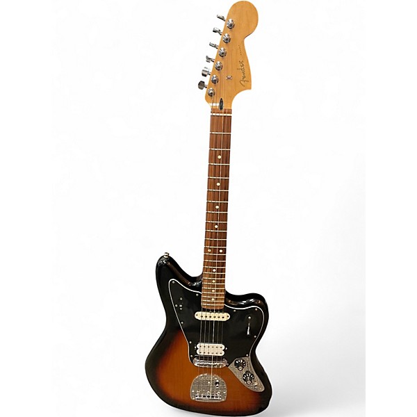 Used Fender Player Jaguar HS 3 Color Sunburst Solid Body Electric Guitar