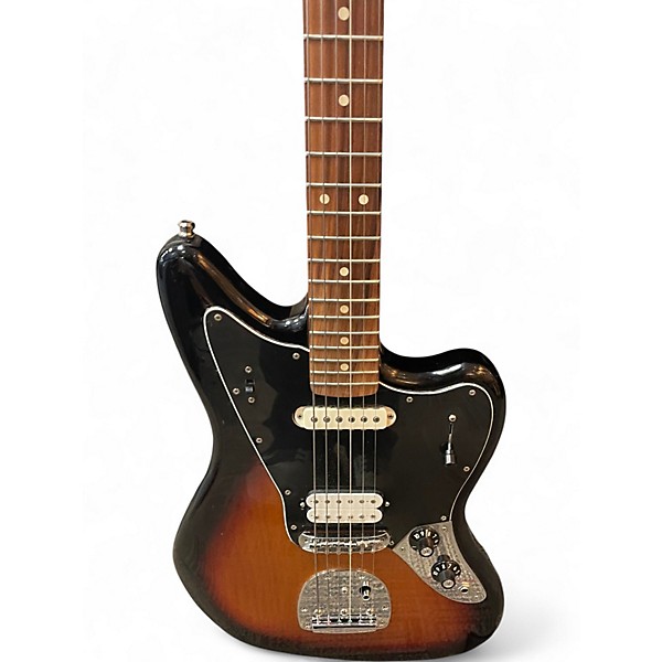 Used Fender Player Jaguar HS 3 Color Sunburst Solid Body Electric Guitar