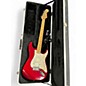 Used 2012 Fender Standard Stratocaster HSS Candy Apple Red Solid Body Electric Guitar