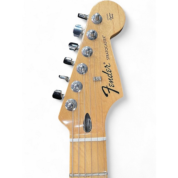 Used 2012 Fender Standard Stratocaster HSS Candy Apple Red Solid Body Electric Guitar