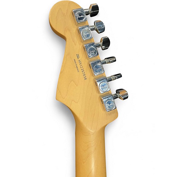 Used 2012 Fender Standard Stratocaster HSS Candy Apple Red Solid Body Electric Guitar