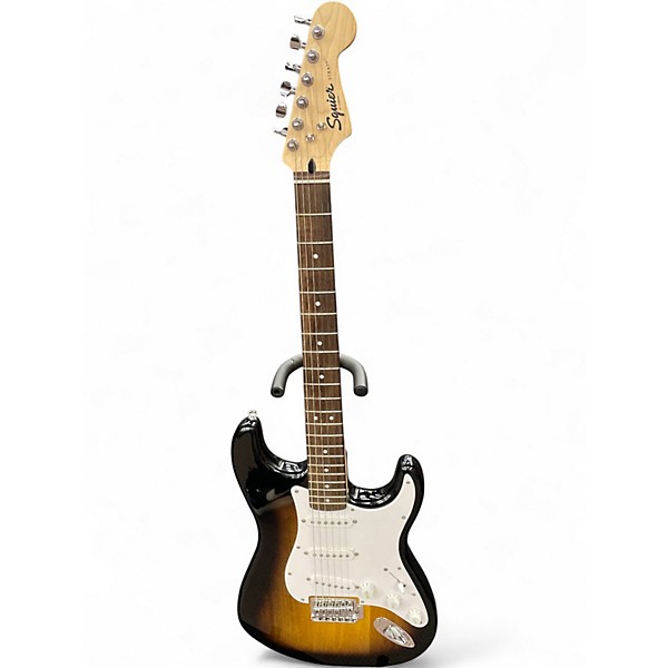 Used Squier Affinity Stratocaster Tobacco Burst Solid Body Electric Guitar