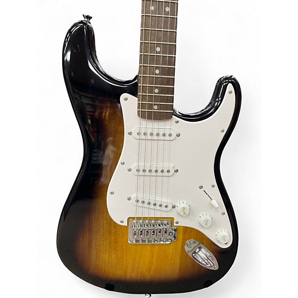 Used Squier Affinity Stratocaster Tobacco Burst Solid Body Electric Guitar