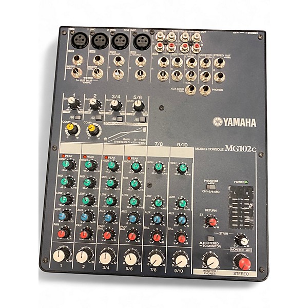 Used Yamaha MG102C Unpowered Mixer