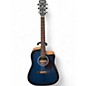 Used Ibanez PF50CE-OBH Blue Burst Acoustic Electric Guitar thumbnail