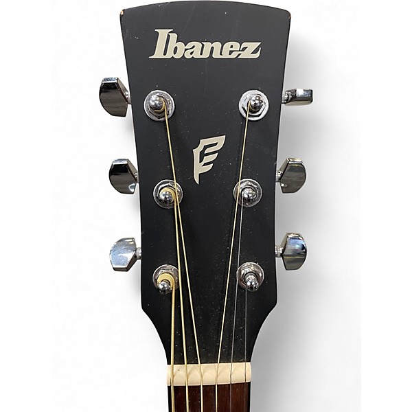 Used Ibanez PF50CE-OBH Blue Burst Acoustic Electric Guitar