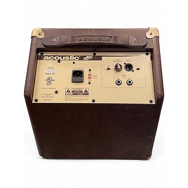 Used Acoustic A20 20W Acoustic Guitar Combo Amp