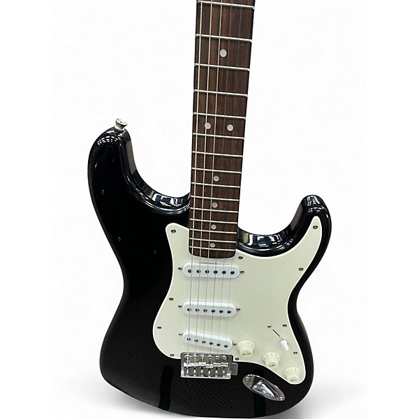 Used Fender Starcaster Black Hollow Body Electric Guitar