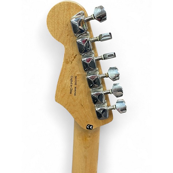 Used Fender Starcaster Black Hollow Body Electric Guitar
