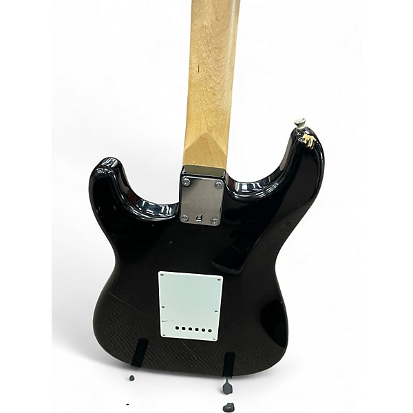 Used Fender Starcaster Black Hollow Body Electric Guitar