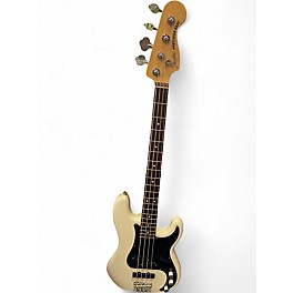 Used Fender American Performer Precision Bass White Electric Bass Guitar