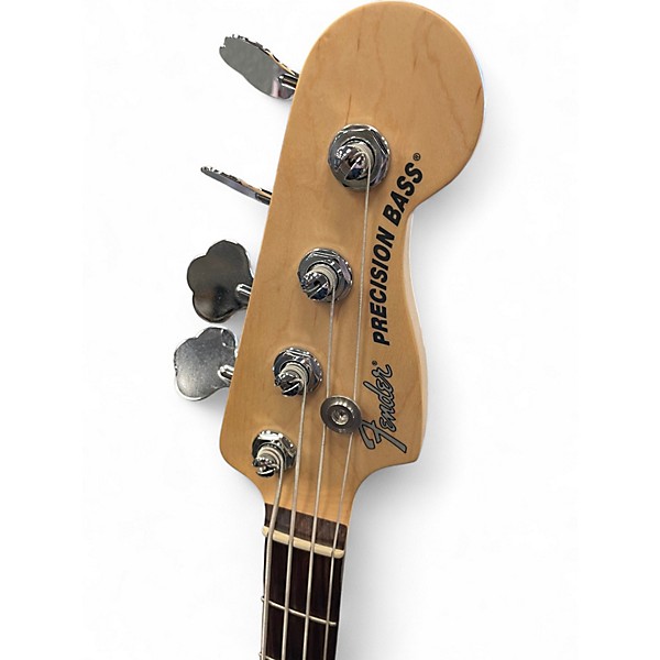 Used Fender American Performer Precision Bass White Electric Bass Guitar