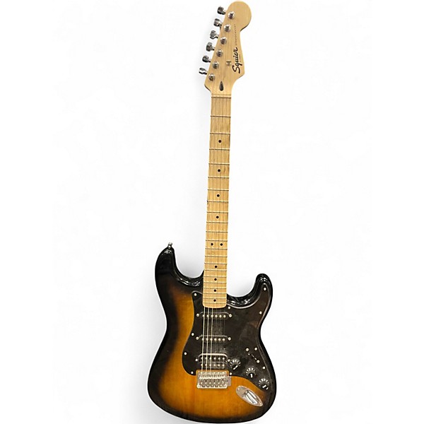 Used Squier Sonic Strat HHS 2 Color Sunburst Solid Body Electric Guitar