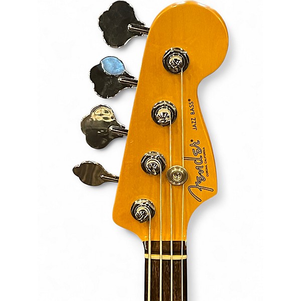 Used Fender AMERICAN PROFESSIONAL II J BASS Blue Sunburst Electric Bass Guitar