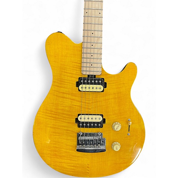 Used Sterling by Music Man Sub AX3 Axis Maple Solid Body Electric Guitar