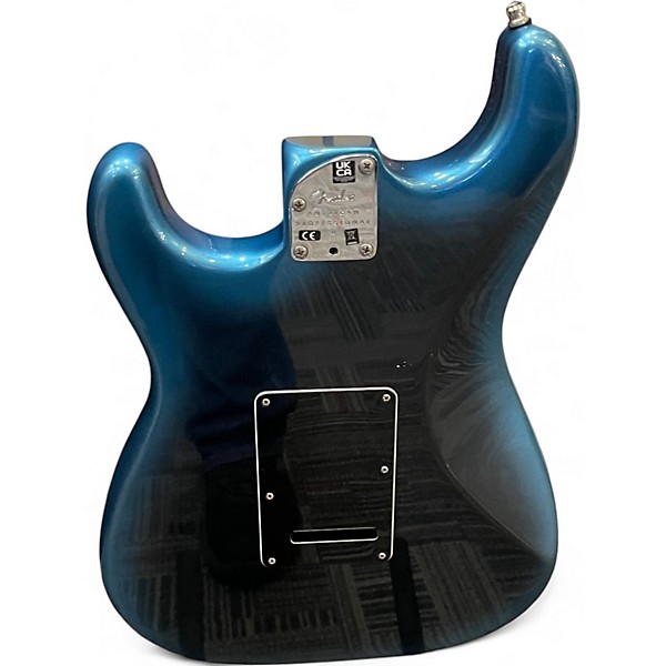 Used Fender American Professional II Stratocaster Blue Burst Solid Body Electric Guitar