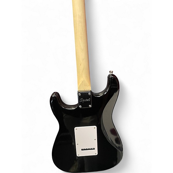 Used Squier Affinity Stratocaster Black Solid Body Electric Guitar