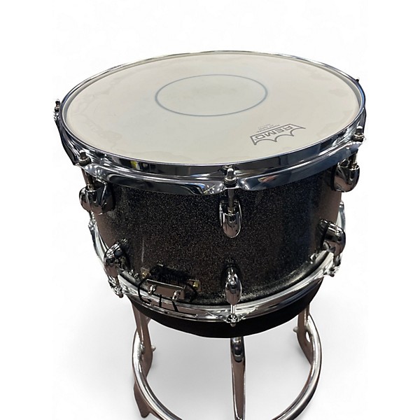 Used Gretsch Drums 14X8 Catalina Maple Snare Silver Sparkle Drum