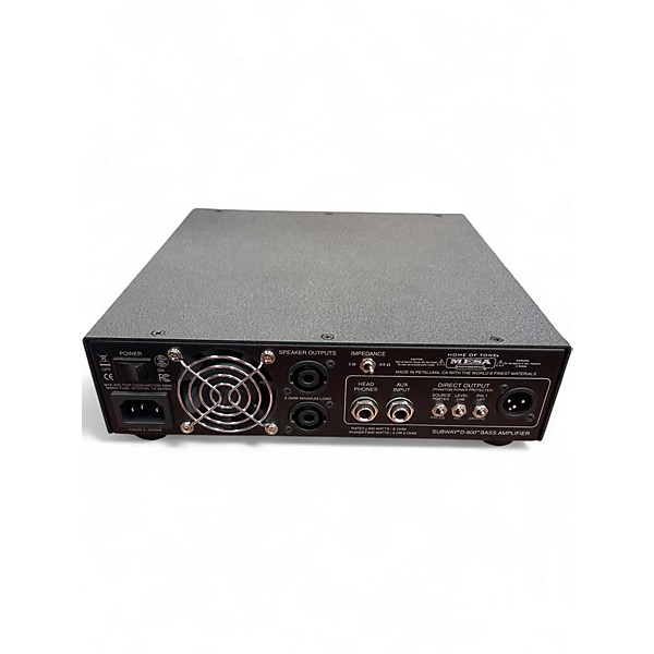 Used MESA/Boogie SUBWAY D800 Bass Amp Head