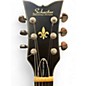 Used Schecter Guitar Research Corsair Custom Charcoal Hollow Body Electric Guitar