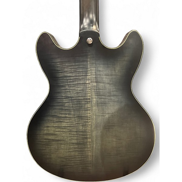 Used Schecter Guitar Research Corsair Custom Charcoal Hollow Body Electric Guitar