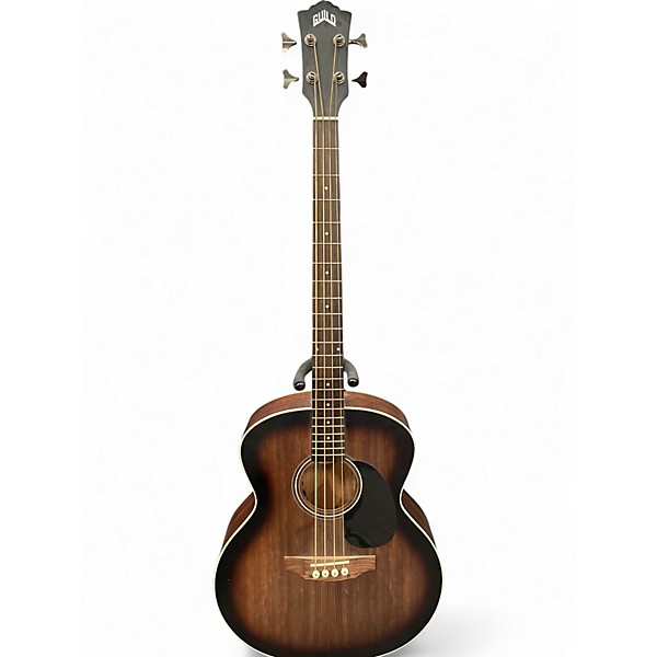 Used Guild b240e Mahogany Acoustic Bass Guitar