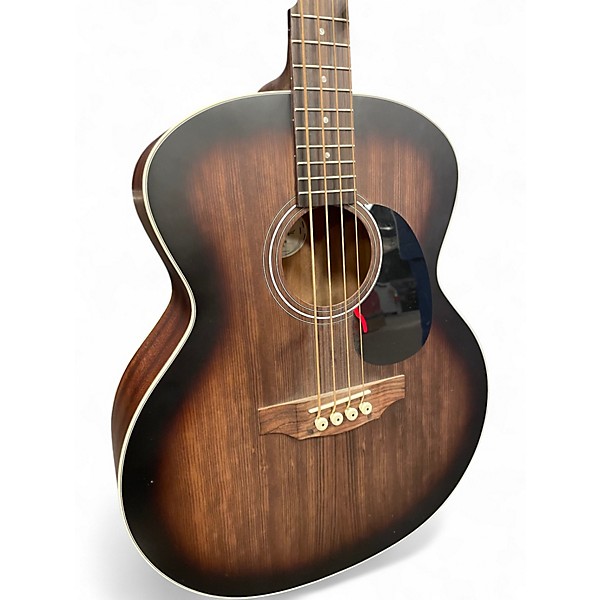 Used Guild b240e Mahogany Acoustic Bass Guitar