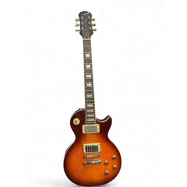 Used Epiphone Les Paul Standard Sunburst Solid Body Electric Guitar