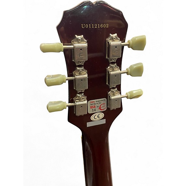 Used Epiphone Les Paul Standard Sunburst Solid Body Electric Guitar