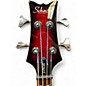 Used Schecter Guitar Research Stiletto Extreme 4 String Trans Red Electric Bass Guitar