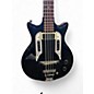 Used Eastwood Airline Pocket Bass Black Electric Bass Guitar