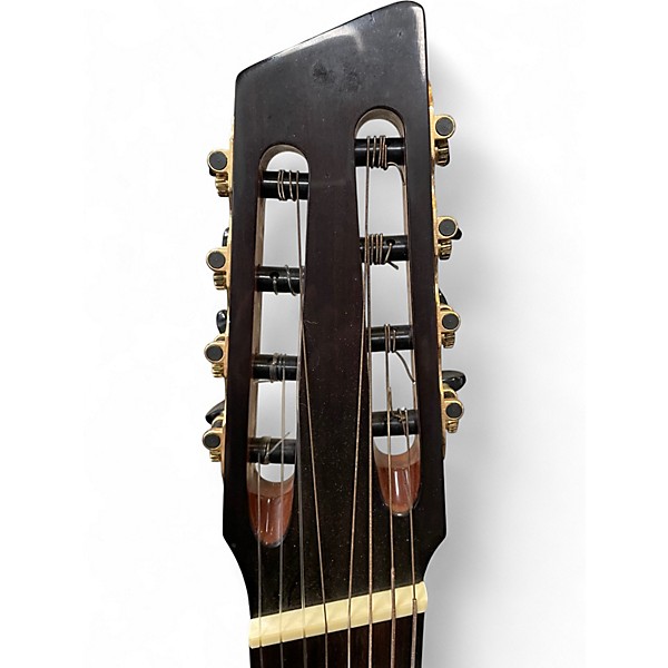 Used Agile RENAISANCE CLASSICAL 8 STRING LEFTY Natural Nylon String Acoustic Guitar