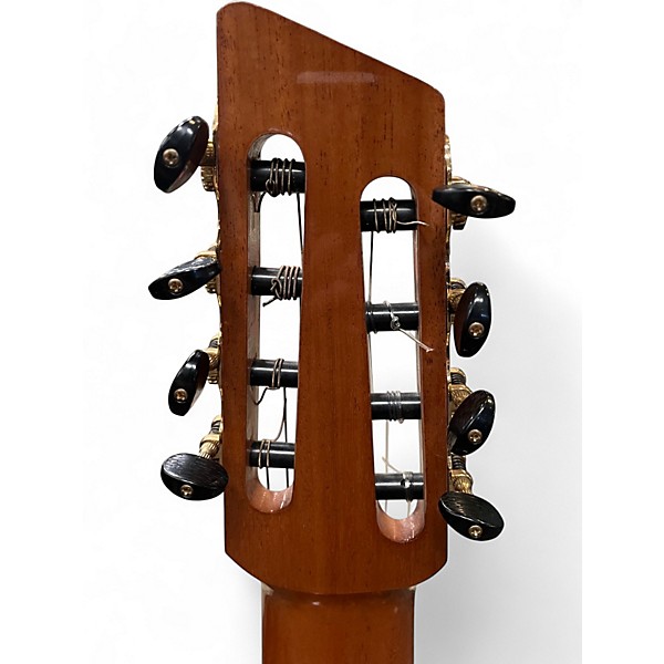Used Agile RENAISANCE CLASSICAL 8 STRING LEFTY Natural Nylon String Acoustic Guitar