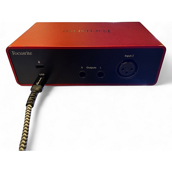 Used Focusrite SCARLET SOLO GEN 4 Audio Interface