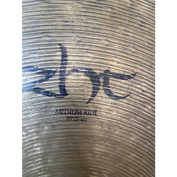 Used 2010s Zildjian 20in ZXT Medium Ride Cymbal