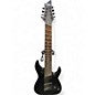 Used Schecter Guitar Research Damien-8 MS Black Solid Body Electric Guitar thumbnail