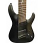Used Schecter Guitar Research Damien-8 MS Black Solid Body Electric Guitar