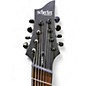 Used Schecter Guitar Research Damien-8 MS Black Solid Body Electric Guitar